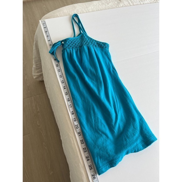 Womens Babydoll Y2K Top Blue XS Bow Fairy Summer - Picture 7 of 8